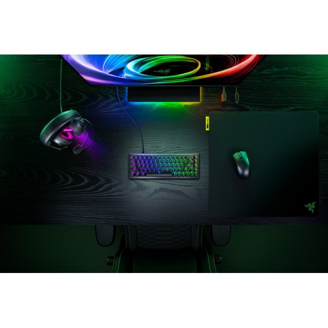 Razer Huntsman V3 HE Magnetic Mini 65% 8KHz keyboard Gaming USB QWERTY English Black