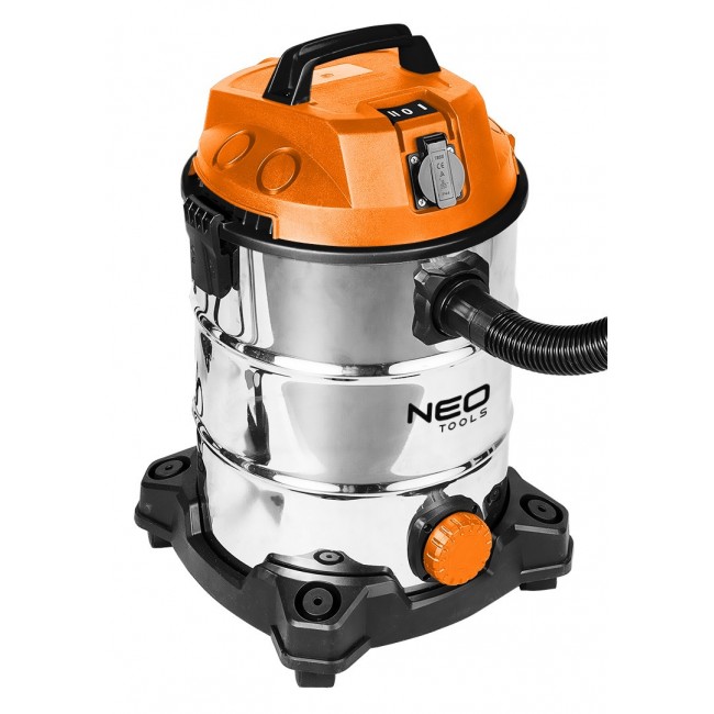NEO TOOLS Industrial Vacuum Cleaner 1400W, 30 L Tank 04-738