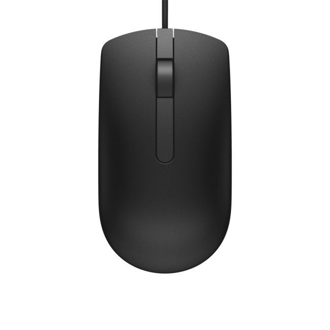 DELL MS116 mouse Ambidextrous USB Type-A Optical 1000 DPI