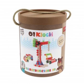 About! Bricks 95el. wooden toy for boys and girls 61508 TREFL