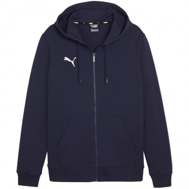 Puma Team Goal Casuals Hooded Navy Blue 658595 06 Puma Team Goal Casuals Hooded Navy Blue 658595 06