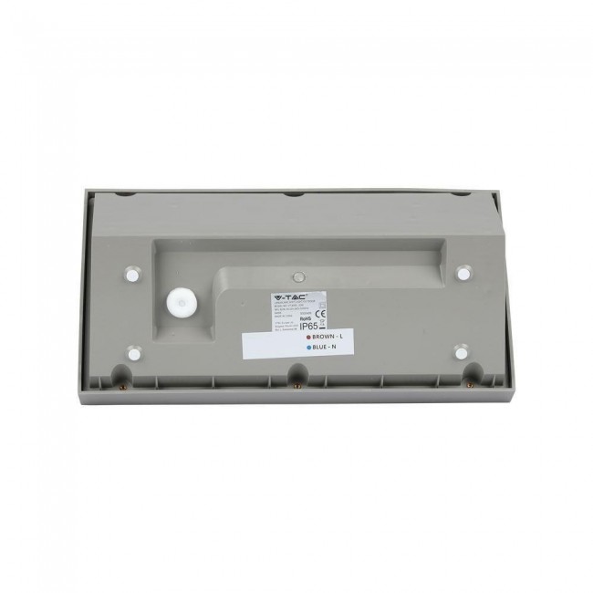 LED wall luminaire V-TAC VT-8055-N 20W IP65 4000K 2050lm (SKU 218237) Grey LED wall luminaire V-TAC VT-8055-N 20W IP65 4000K 2050lm (SKU 218237) Grey