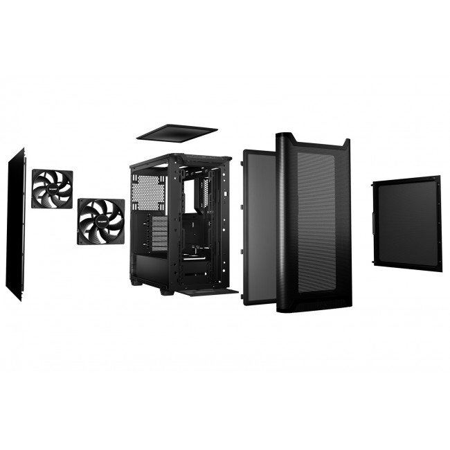 be quiet! PURE BASE 501 Airflow Black Midi Tower be quiet! PURE BASE 501 Airflow Black Midi Tower