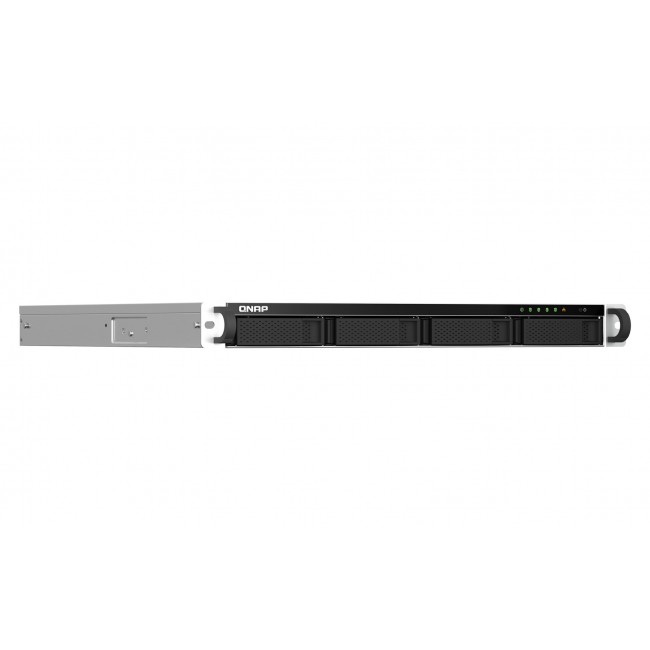 QNAP TS-464U-RP NAS Rack (1U) Intel Celeron N5095 8 GB QNAP Turbo System Black QNAP TS-464U-RP NAS Rack (1U) Intel Celeron N5095 8 GB QNAP Turbo System Black