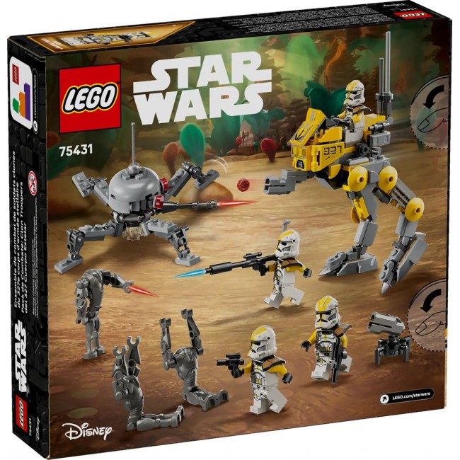 LEGO STAR WARS 75431 327th Star Corps Clone Troopers Battle Pack LEGO STAR WARS 75431 327th Star Corps Clone Troopers Battle Pack