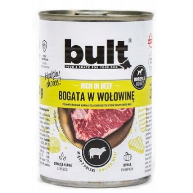 BULT Rich in beef - Wet dog food - 800 g BULT Rich in beef - Wet dog food - 800 g