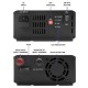 Qoltec 51958 Smart Monolith charger for LiFePO4 AGM GEL SLA batteries | 10A | 12V Qoltec 51958 Smart Monolith charger for LiFePO4 AGM GEL SLA batteries | 10A | 12V