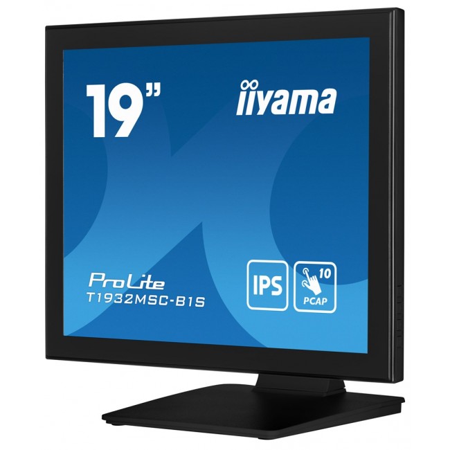 iiyama ProLite 19 10pt touch monitor featuring IPS panel technology