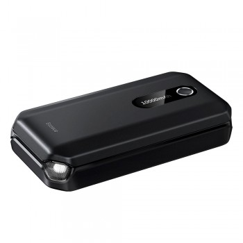 Baseus BS-CH001 - starting device, booster 10000 mAh 12V (1000 A / 500 A) + crocodile clips (black)