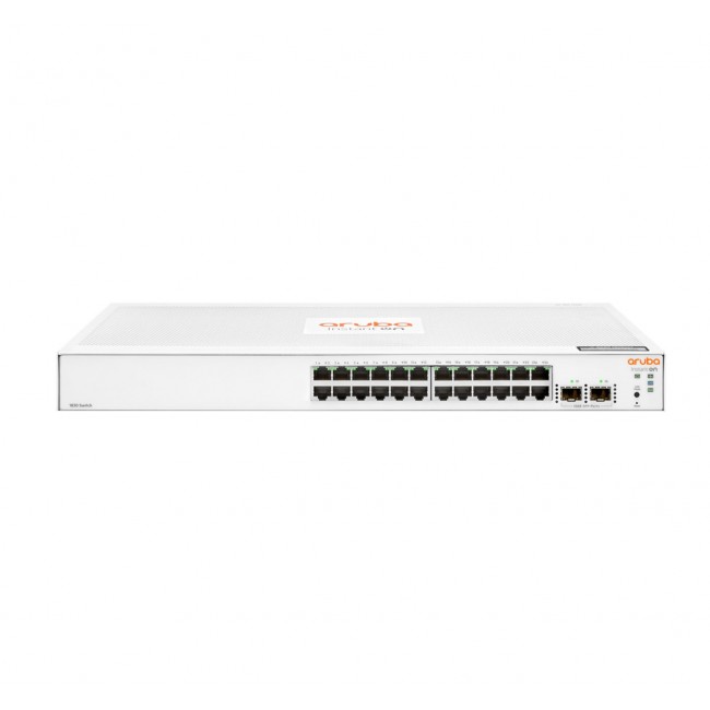 HPE Aruba Networking Networking Instant On Switch 24p Gigabit 2p SFP 1830 HPE Aruba Networking Networking Instant On Switch 24p Gigabit 2p SFP 1830