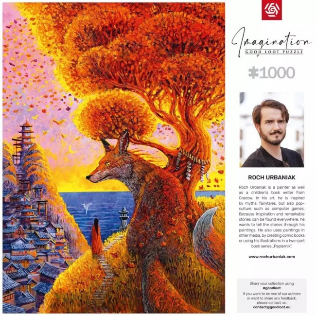 Puzzle Good Loot Imagination - Roch Urbaniak: Benkei 1000 pc(s)