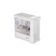 GENESIS Irid 503 Mini Tower Transparent, White