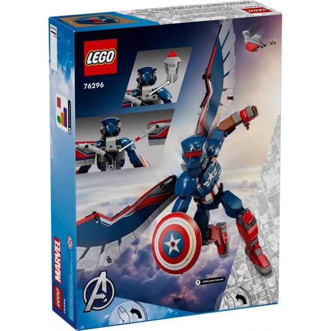 LEGO MARVEL 76296 New Captain America Construction Figure LEGO MARVEL 76296 New Captain America Construction Figure