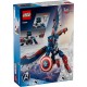 LEGO MARVEL 76296 New Captain America Construction Figure LEGO MARVEL 76296 New Captain America Construction Figure