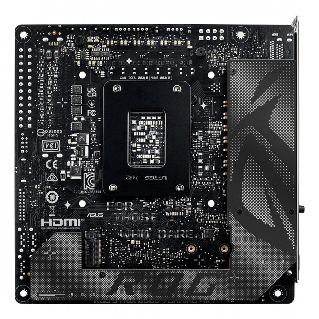 ASUS ROG STRIX B860-I GAMING WIFI Intel B860 LGA 1851 (Socket V1) mini ITX ASUS ROG STRIX B860-I GAMING WIFI Intel B860 LGA 1851 (Socket V1) mini ITX