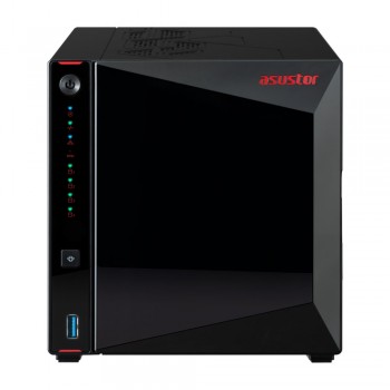 Asustor AS5404T NAS/storage server Intel Celeron N5105 4 GB DDR4 0 TB ADM Black