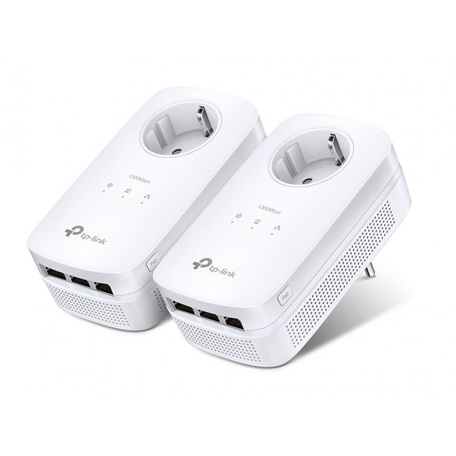 TP-Link TL-PA8030P KIT PowerLine network adapter 1200 Mbit/s Ethernet LAN White 2 pc(s) TP-Link TL-PA8030P KIT PowerLine network adapter 1200 Mbit/s Ethernet LAN White 2 pc(s)