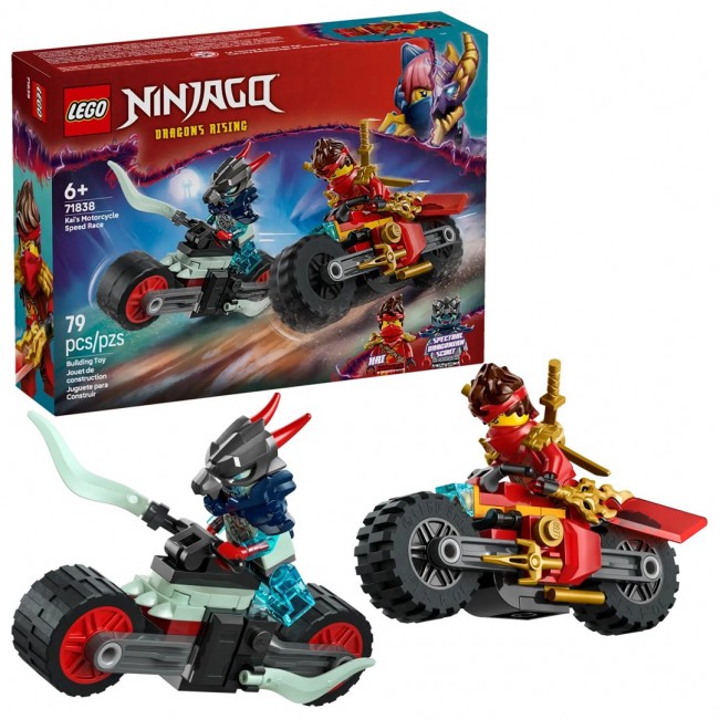 LEGO NINJAGO 71838 Kai's Motorcycle Speed Race