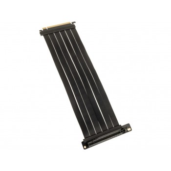 Kolink PCI Express 5.0 x16 auf x16 Riser-Kabel, 90 Grad, schwarz 30 cm