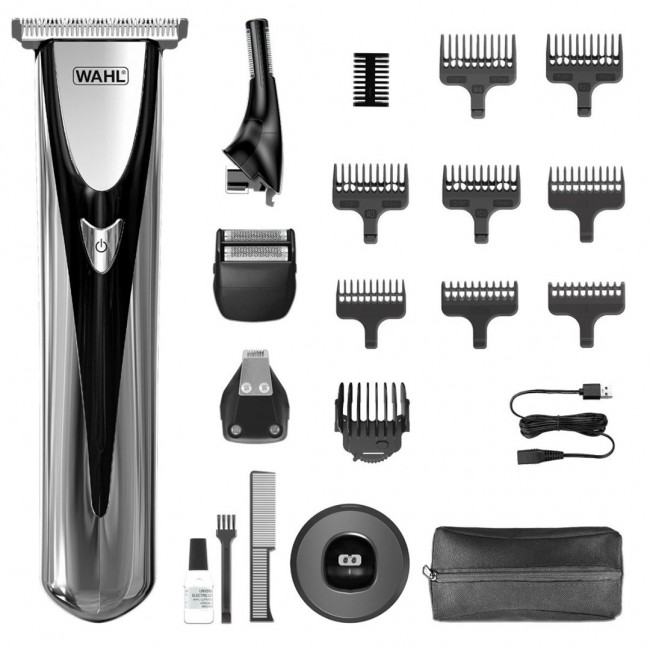 WAHL Elite Groom Black, Silver Lithium-Ion (Li-Ion)