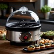 GreenBlue automatic egg cooker, 400W power, up to 7 eggs, measuring cup, 220-240V~, 50 Hz, GB572 GreenBlue automatic egg cooker, 400W power, up to 7 eggs, measuring cup, 220-240V~, 50 Hz, GB572