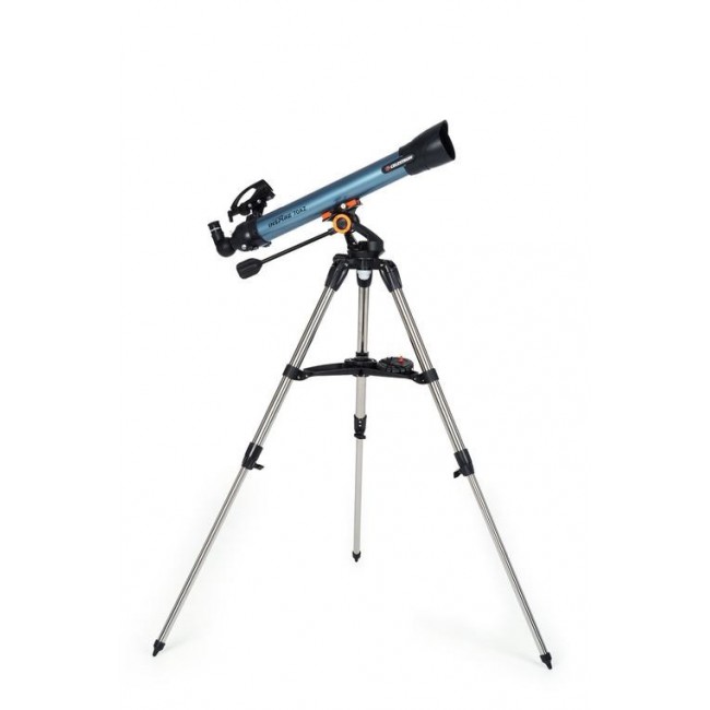 Celestron Inspire 70AZ Refractor 35x Black, Blue