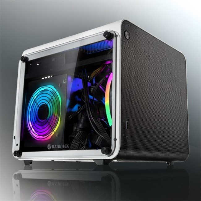 RAIJINTEK METIS EVO TGS Mini Tower White