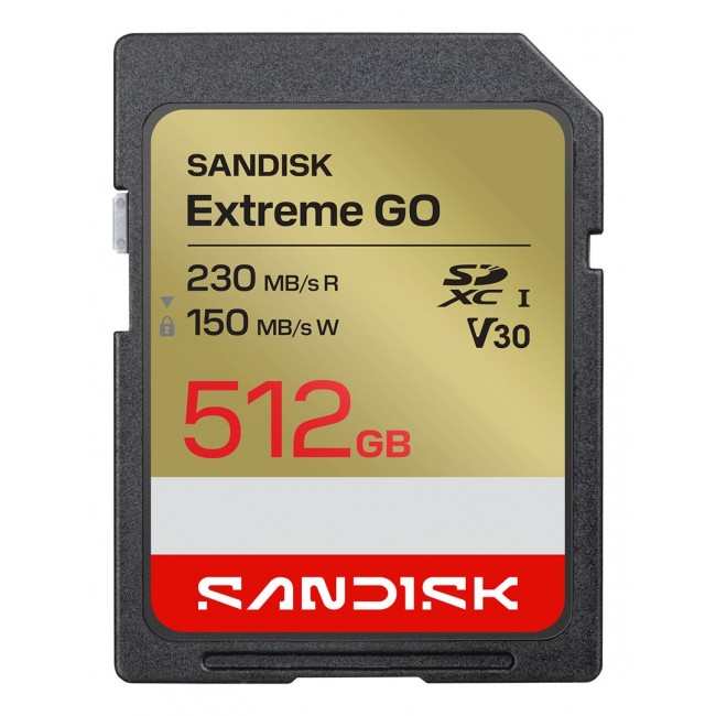 SanDisk Extreme GO 512 GB SDXC UHS-I SanDisk Extreme GO 512 GB SDXC UHS-I