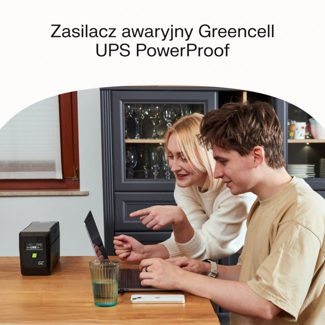 Green Cell uninterruptible power supply (UPS) Line-Interactive 6.5 kVA 360 W 2 AC outlet(s)