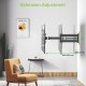 Techly 23-55 Universal LCD TV Wall Mount Bracket Black Techly 23-55 Universal LCD TV Wall Mount Bracket Black