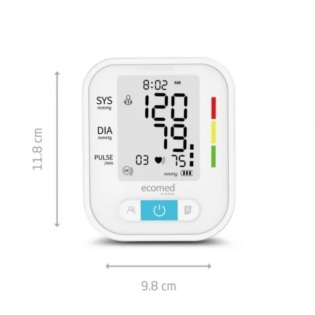 Ecomed by Medisana BU-95E upper arm blood pressure monitor