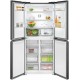 Bosch Serie 4 KMC85LBEA side-by-side refrigerator Freestanding 547 L E Black Bosch Serie 4 KMC85LBEA side-by-side refrigerator Freestanding 547 L E Black