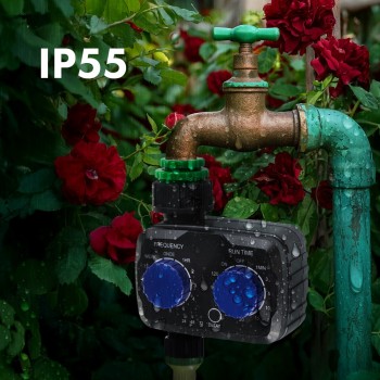 GreenBlue electronic irrigation controller, programmer, power 2x 1.5V AA, GB391