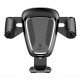Gravity handle Baseus for ventilation car grille (black) Gravity handle Baseus for ventilation car grille (black)