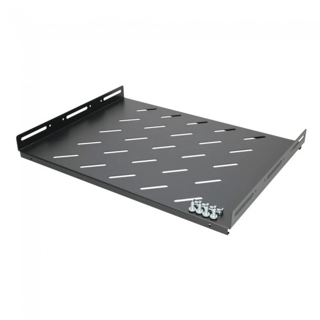 Extralink Fixed shelf 1U 350mm Black 19 Extralink Fixed shelf 1U 350mm Black 19