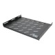 Extralink Fixed shelf 1U 350mm Black 19 Extralink Fixed shelf 1U 350mm Black 19