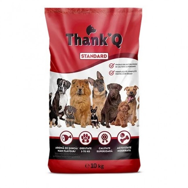 THANK'Q Standard Ham - dry dog food - 10kg THANK'Q Standard Ham - dry dog food - 10kg