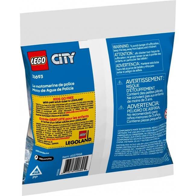LEGO CITY 30693 Police Water Scooter LEGO CITY 30693 Police Water Scooter