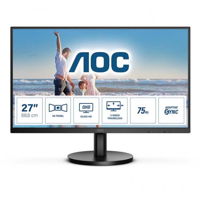 AOC Q27B3MA LED display 68.6 cm (27 AOC Q27B3MA LED display 68.6 cm (27