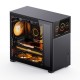 Jonsbo D41 MESH Screen ATX Case, Tempered Glass - black