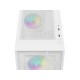 HOUSING GENESIS DIAXID 605 ARGB MIDI TOWER WITH USB-C WINDOW WHITE