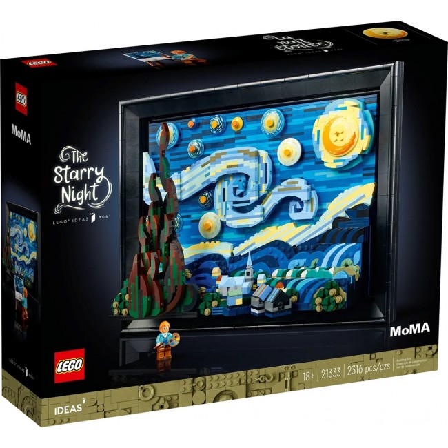 LEGO IDEAS 21333 THE STARRY NIGHT - VINCENT VAN GOGH LEGO IDEAS 21333 THE STARRY NIGHT - VINCENT VAN GOGH