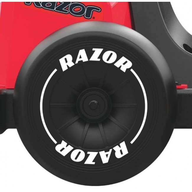 Razor Ground Force Elite - Electric go-kart, black and red