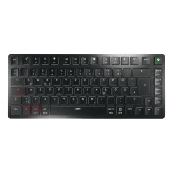 CHERRY KW X ULP 2.0 MINI keyboard Home/Office USB + RF Wireless + Bluetooth QWERTZ German Black