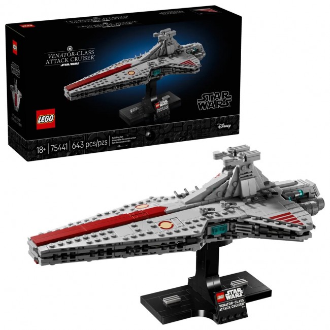 LEGO STAR WARS 75441 Venator-Class Attack Cruiser