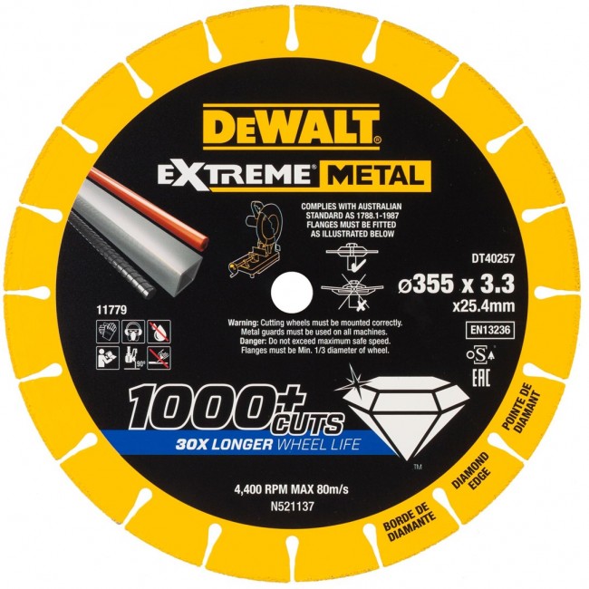 DeWALT DT40257-QZ diamond blade DeWALT DT40257-QZ diamond blade