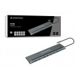 Conceptronic DONN17G laptop dock/port replicator Wired USB 3.2 Gen 1 (3.1 Gen 1) Type-C Grey
