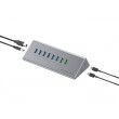 Conceptronic HUBBIES18G 10-in-1 60W USB 3.0 Hub Charger Combo, 2-in-1 USB-C USB-A Cable, USB 3.2 Gen 1 Conceptronic HUBBIES18G 10-in-1 60W USB 3.0 Hub Charger Combo, 2-in-1 USB-C USB-A Cable, USB 3.2 Gen 1