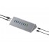 Conceptronic HUBBIES18G 10-in-1 60W USB 3.0 Hub Charger Combo, 2-in-1 USB-C USB-A Cable, USB 3.2 Gen 1