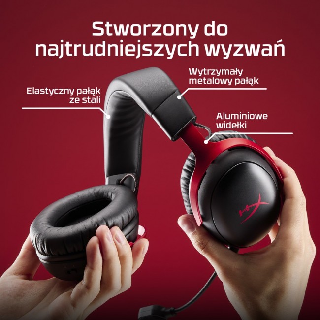HyperX Cloud III S Wireless - Gaming Headset (Black)